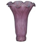 Meyda Lighting Lavender Pond Lily 4" Purple Shade Glass