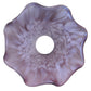 Meyda Lighting Lavender Pond Lily 4"W x 5"H Lavender Shade Glass