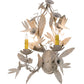 Meyda Lighting Le Printemps 20" 2-Light Tuscon Ivory Wall Sconce With Ivory Faux Candlelight