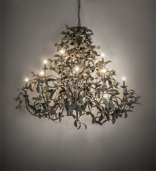 Meyda Lighting Le Printemps 227906 60" 15-Light Capri Chandelier