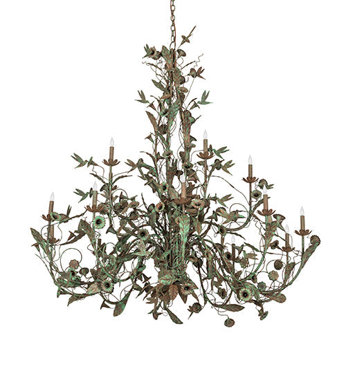 Meyda Lighting Le Printemps 253439 60" 15-Light Capri Chandelier