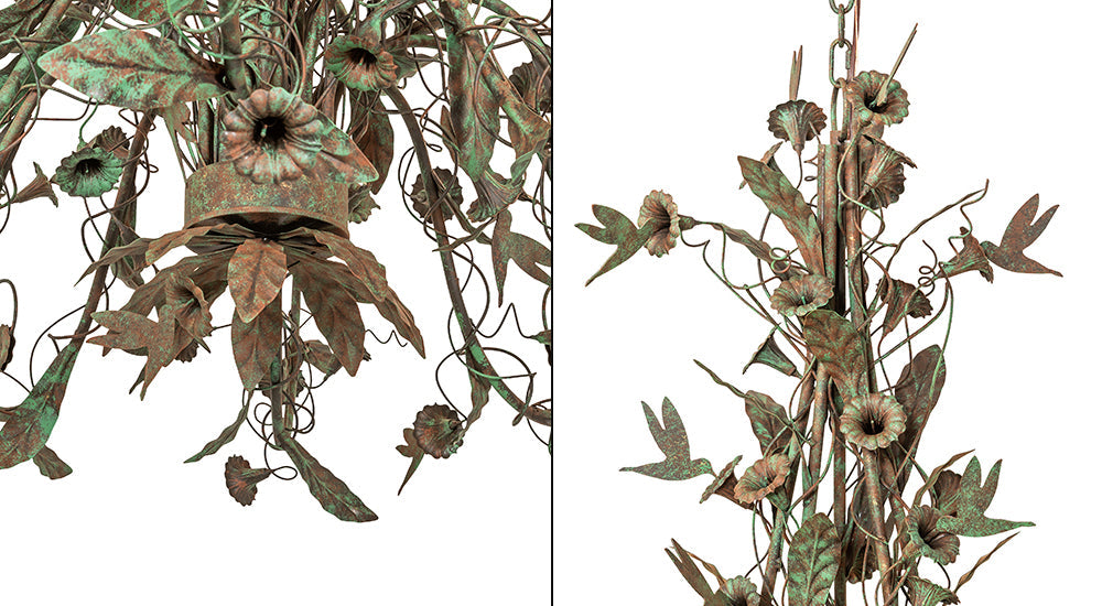 Meyda Lighting Le Printemps 253439 60" 15-Light Capri Chandelier