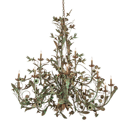Meyda Lighting Le Printemps 253439 60" 15-Light Capri Chandelier