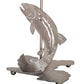 Meyda Lighting Leaping Trout 14" 2-Light Industrial Steel Table Lamp Base