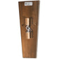 Meyda Lighting Leaping Trout 5" 2-Light Antique Copper Wall Sconce With Honey Art Shade Glass