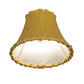 Meyda Lighting Leather 6"W x 5"H Beige Leather Shade