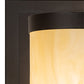 Meyda Lighting Legacy House 12" Oil Rubbed Bronze Wall Sconce With Creme Carrara Idalight Shade