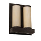 Meyda Lighting Legacy House 18" 4-Light Oil Rubbed Bronze Wall Sconce With Creme Carrara Idalight Shade