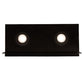 Meyda Lighting Legacy House 18" 4-Light Oil Rubbed Bronze Wall Sconce With Creme Carrara Idalight Shade