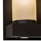 Meyda Lighting Legacy House 18" 4-Light Oil Rubbed Bronze Wall Sconce With Creme Carrara Idalight Shade