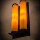 Meyda Lighting Legacy House 18" 4-Light Wall Sconce With Tawnyrock Idalight Shade Glass