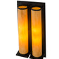 Meyda Lighting Legacy House 18" 4-Light Wall Sconce With Tawnyrock Idalight Shade Glass