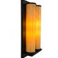 Meyda Lighting Legacy House 18" 4-Light Wall Sconce With Tawnyrock Idalight Shade Glass