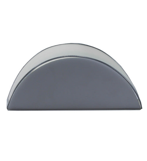 Meyda Lighting Lenox 17" LED Nickel Wall Sconce With White Eggshell Textrene Shade