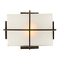Meyda Lighting Liana 8" Brushed Copper Mini Pendant Light With Contrail Mist Idalight Shade Glass