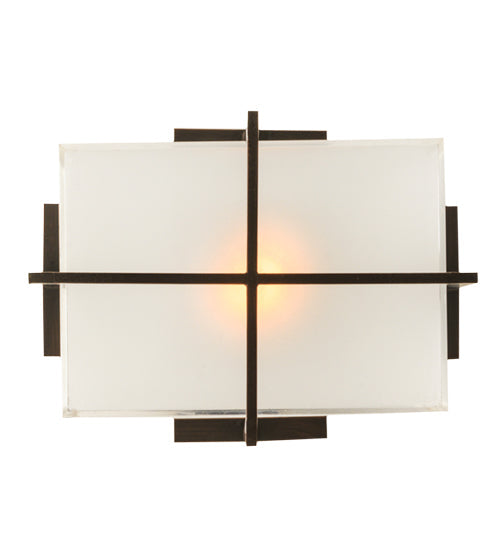 Meyda Lighting Liana 8" Brushed Copper Mini Pendant Light With Contrail Mist Idalight Shade Glass