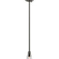 Meyda Lighting Libation 143076 5" Timeless Bronze Mini Pendant Light With Clear Shade Glass