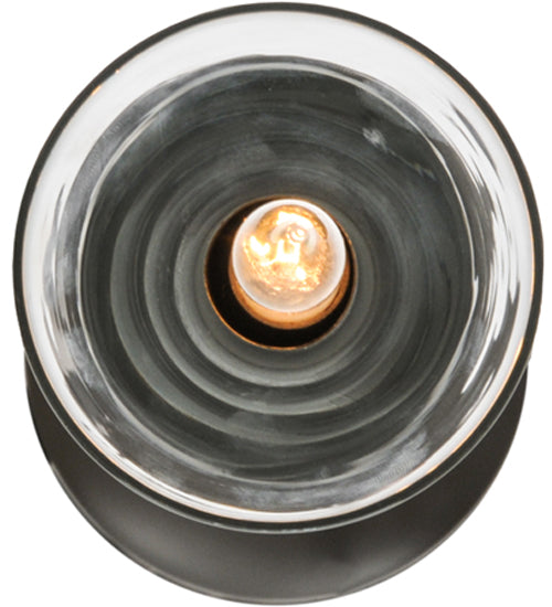 Meyda Lighting Libation 143076 5" Timeless Bronze Mini Pendant Light With Clear Shade Glass