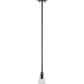 Meyda Lighting Libation 143076 5" Timeless Bronze Mini Pendant Light With Clear Shade Glass