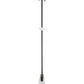 Meyda Lighting Libation 156814 5" Timeless Bronze Mini Pendant Light With Clear Shade Glass