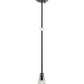 Meyda Lighting Libation 156814 5" Timeless Bronze Mini Pendant Light With Clear Shade Glass