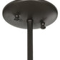 Meyda Lighting Libation 156814 5" Timeless Bronze Mini Pendant Light With Clear Shade Glass