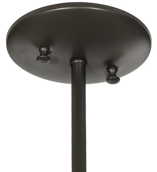 Meyda Lighting Libation 156814 5" Timeless Bronze Mini Pendant Light With Clear Shade Glass