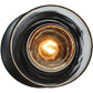 Meyda Lighting Libation 5" Textured Black Mini Pendant Light With Clear Shade Glass