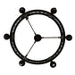 Meyda Lighting Liesel 36" 6-Light Blackwash Chandelier With Ivory Faux Candlelight