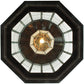 Meyda Lighting Lighthouse 29" 2-Light Verdi Lantern Pendant Light With Prismatic Clear Shade Glass