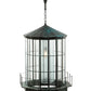 Meyda Lighting Lighthouse 29" Verdigris Lantern Pendant Light With Clear Prismatic Shade Glass