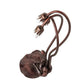 Meyda Lighting Lily 16" 3-Light Gooseneck Mahogany Bronze Table Lamp Base