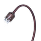 Meyda Lighting Lily 16" Mahogany Bronze Gooseneck Table Lamp Base