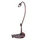 Meyda Lighting Lily 16" Mahogany Bronze Gooseneck Table Lamp Base