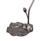Meyda Lighting Lily 16" Mahogany Bronze Table Lamp Base