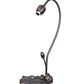 Meyda Lighting Lily 16" Mahogany Bronze Table Lamp Base