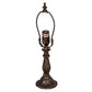 Meyda Lighting Lily 8" Mahogany Bronze Table Lamp Base