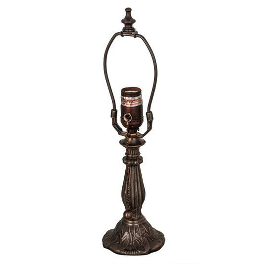 Meyda Lighting Lily 8" Mahogany Bronze Table Lamp Base