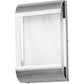 Meyda Lighting Limoux 9" LED Polished Nickel Wall Sconce With Clear & Frosted Clear Shade Glass