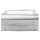 Meyda Lighting Limoux 9" LED Polished Nickel Wall Sconce With Clear & Frosted Clear Shade Glass
