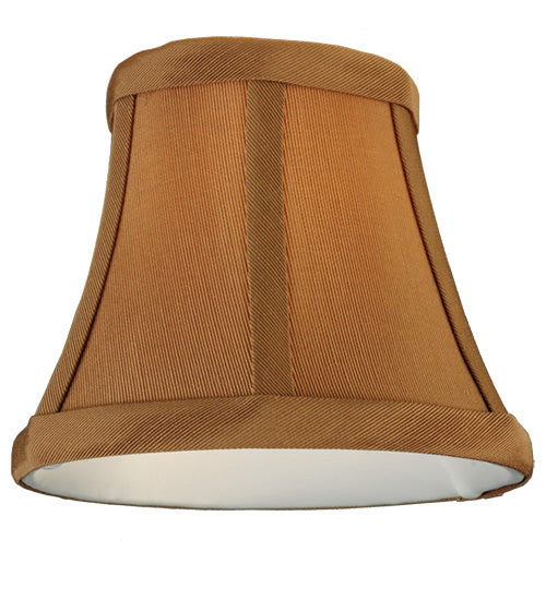 Meyda Lighting Lindsay 30" 6-Light Cortez Gold Chandelier With Taupe Textrene Shade