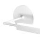 Meyda Lighting Lineal 47" LED Gloss White Wall Sconce With Contrail Mist Idalight Shade