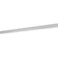 Meyda Lighting Lineal 84" LED White Wall Sconce With White Statuario Idalight Shade Glass