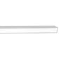 Meyda Lighting Lineal 84" LED White Wall Sconce With White Statuario Idalight Shade Glass