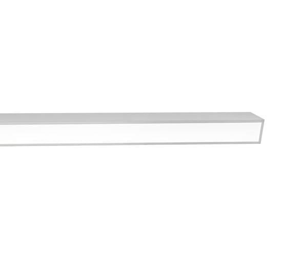 Meyda Lighting Lineal 84" LED White Wall Sconce With White Statuario Idalight Shade Glass