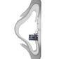 Meyda Lighting Linne 12" 3-Light LED Timeless Bronze Wall Sconce With White Fabric Wrap Shade