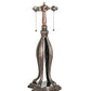 Meyda Lighting Lionfoot 30" 3-Light Mahogany Bronze Table Lamp Base