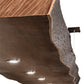 Meyda Lighting Live Edge Walnut 93" 5-Light Natural Wood Island Pendant Light