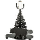 Meyda Lighting Lone Bear 10" Textured Black Table Lamp Base