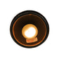 Meyda Lighting Lone Bear 6" Timeless Bronze Northwoods Mini Pendant Light With Amber Mica Shade Glass